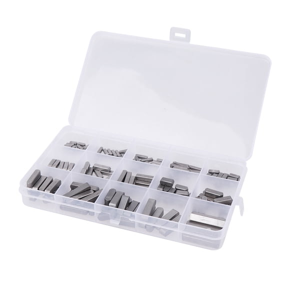 UPGRATOR Steel Shaft Key Pins, 140-Piece Parallel Pin Collection with Storage Box