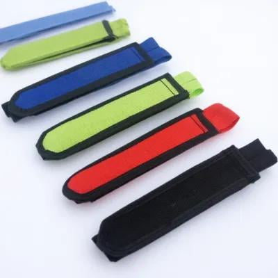 UPGRATOR Sturdy Nylon Bike Pedal Clips with Adhesive Tape for Firm Foot Fastening