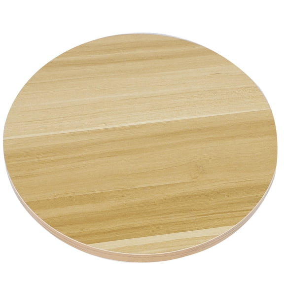 UPGRATOR Tabletop Turntable 1Pack Khaki Round Wood