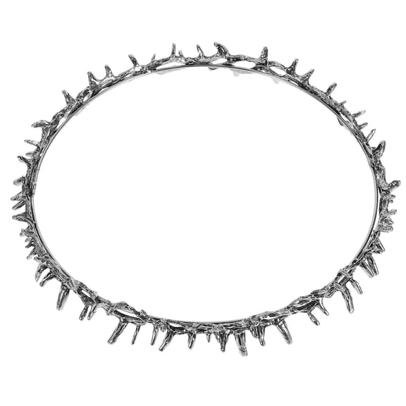 UPGRATOR King Crown Thorn Crown Headpiece Metal Sophisticated Festive Celebrations 1Set