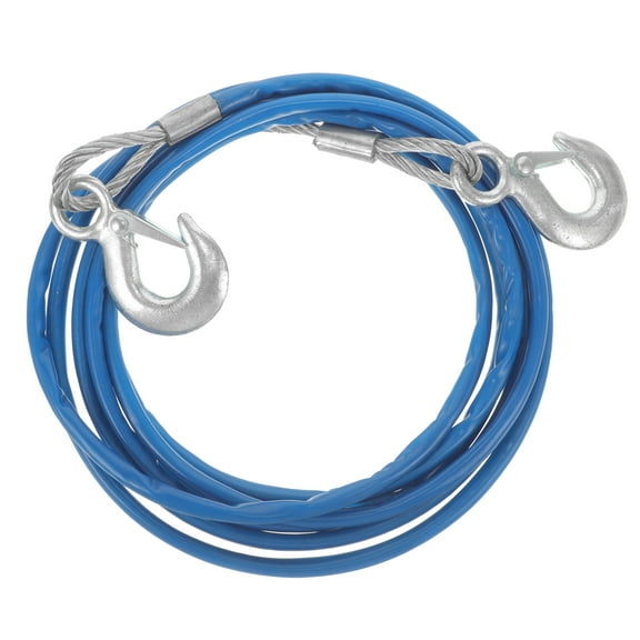 UPGRATOR Towing Strap 1Set for Heavy Duty Use Steel Wire Tow Ropes for Vehicles