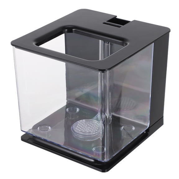 UPGRATOR Acrylic Fish Tank for Home Use Perfect for Small Fish Rearing and Fry Hatching