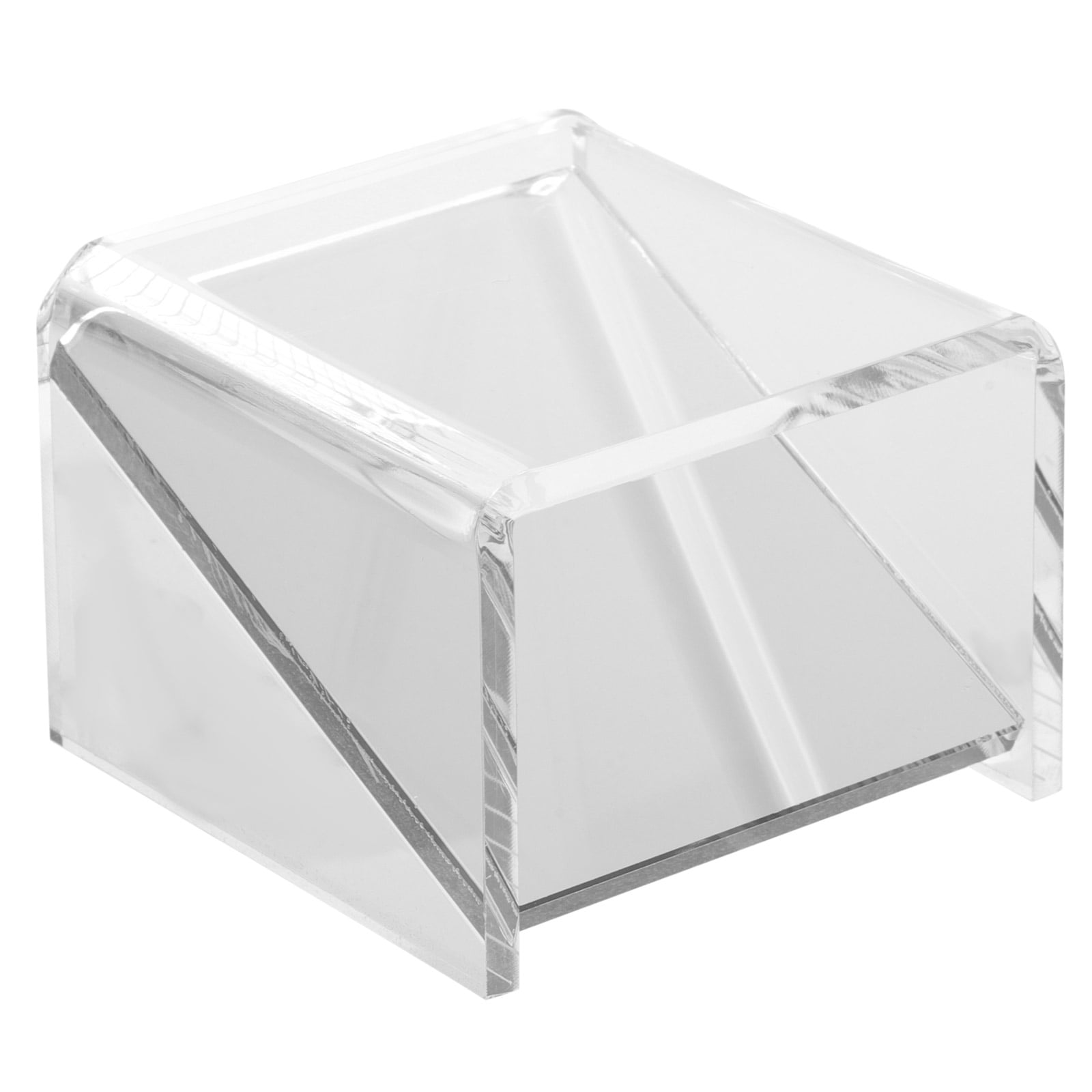 UPGRATOR Transparent Riser Stand Glass Modern Style For Figurine Museum ...