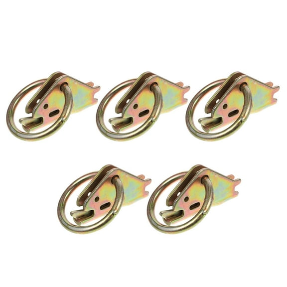 UPGRATOR Truck Bed Tie Downs Anchors 5Pcs Sturdy Steel Construction Round Tie-Down Anchor Point 3.42X3.14X2.32In