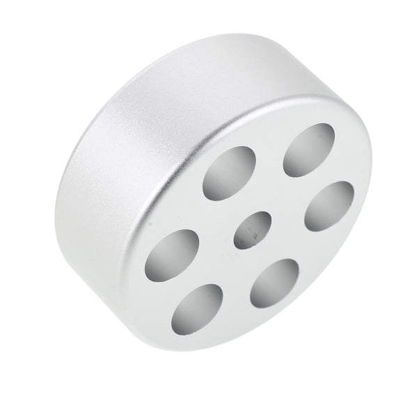 UPGRATOR Universal Plated Silver Vinyl Weight Stabilizer with Anti Resonance for Clear Audio Playback