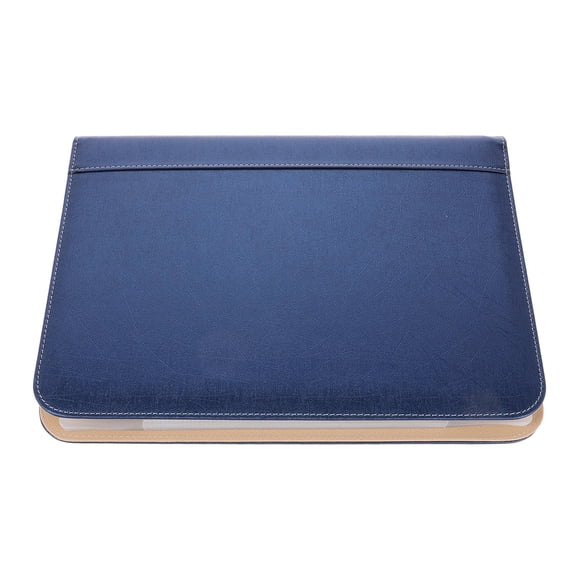 UPGRATOR Versatile Blue Music Folder for Home Office with Document Protector Features