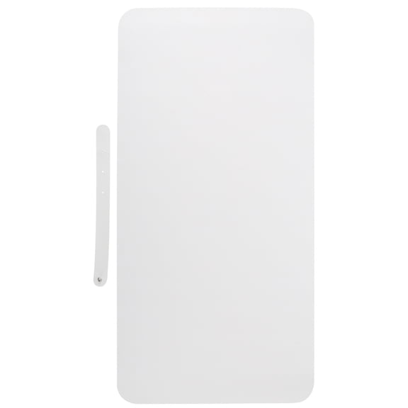 UPGRATOR White Office Desk Pad Protector with Non Slip Surface and Ergonomic Design for Comfortable Use