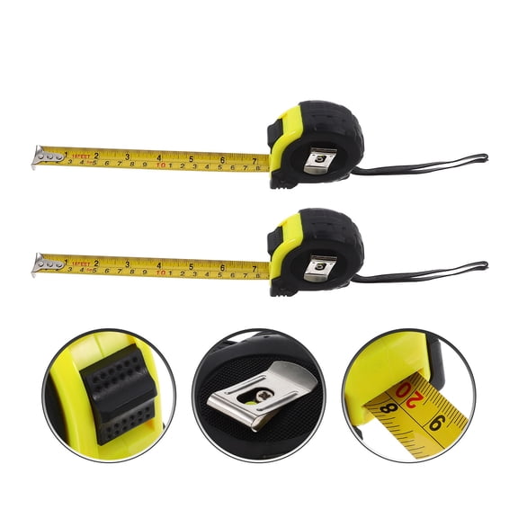UPGRATOR rolling tape measure Tape Measure ABS for Construction Projects 1 Set