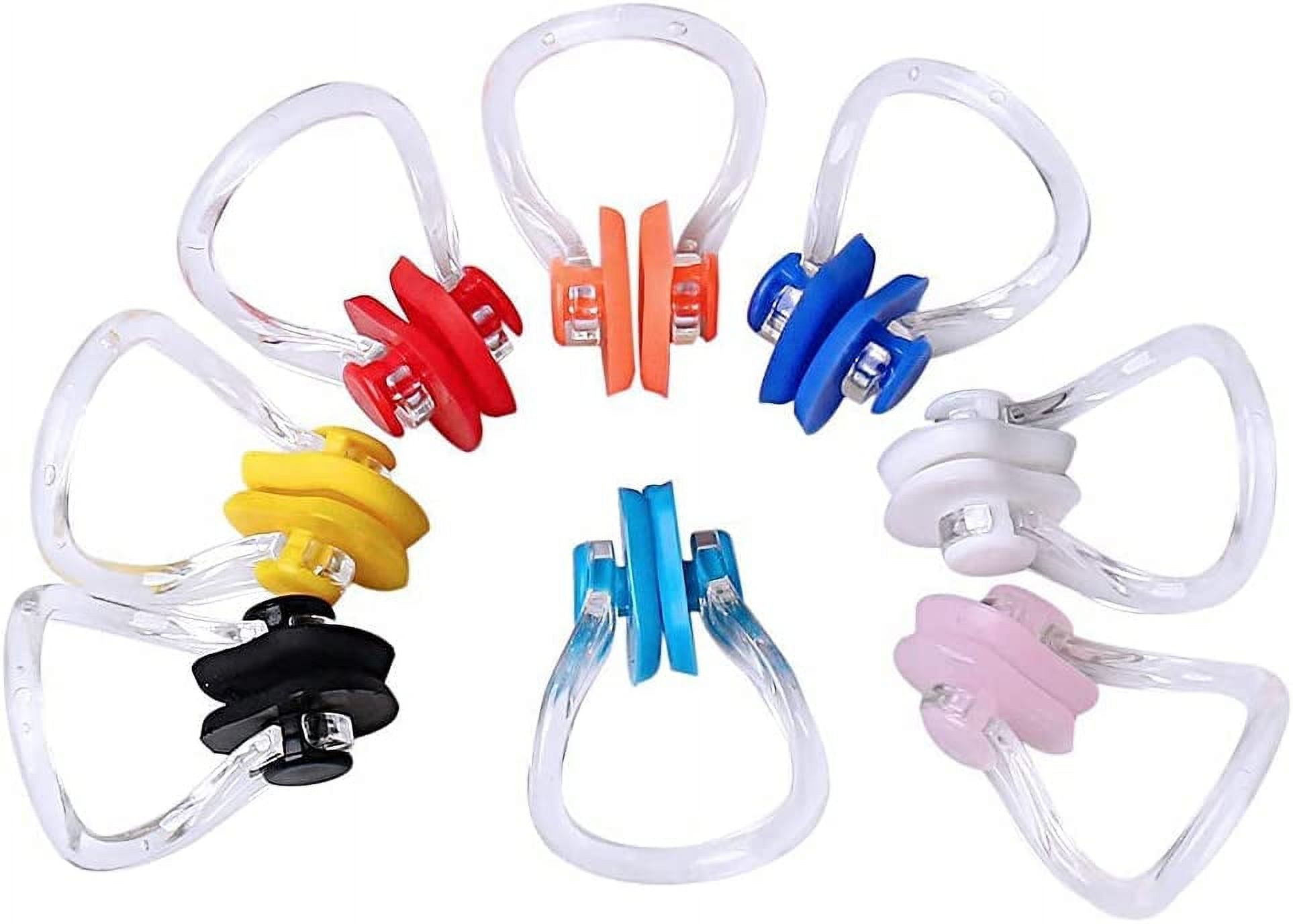 UPITOR 8 Pieces Silicone Nose Clip Surfing Nose Plug Waterproof Nose