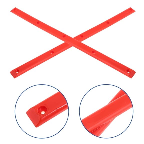 UPKOCH 1 Pair Easy Installation Orange ABS Skateboard Pads for Beginners and Protection