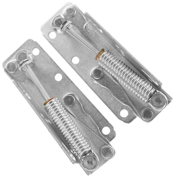 UPKOCH 1 Pair Iron Spring Hinge for Furniture Components Bench Seat Support Hinges 13.50X4.20X3.50CM