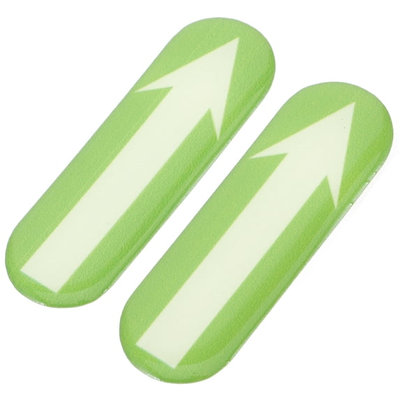 UPKOCH 1 Pair Stickers for Car with Luminous Function 6.00X2.00X0.10cm