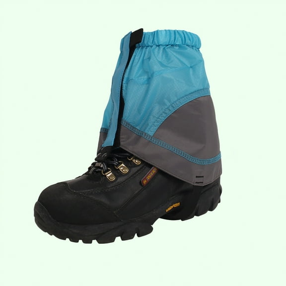 UPKOCH 1 Pair Waterproof Gaiters for Hiking Ankle Length Blue Outdoor Gear