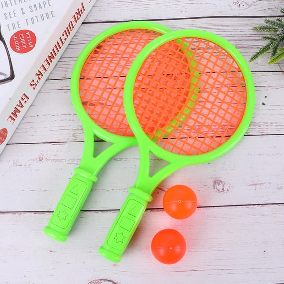 UPKOCH 1 Pair of Tennis Racket for Beginners ABS Racket Set for Amusement Activities