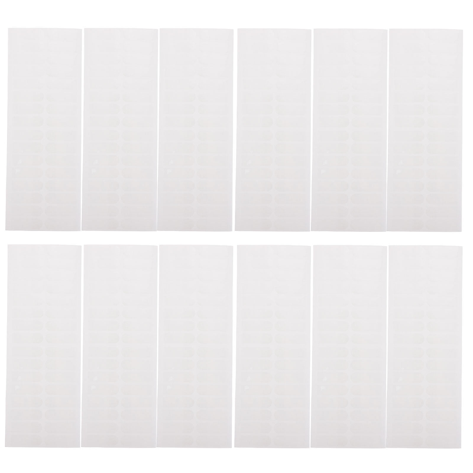 UPKOCH 1 Roll of 1000pcs Box Packing Tags for Daily Use Transparent ...