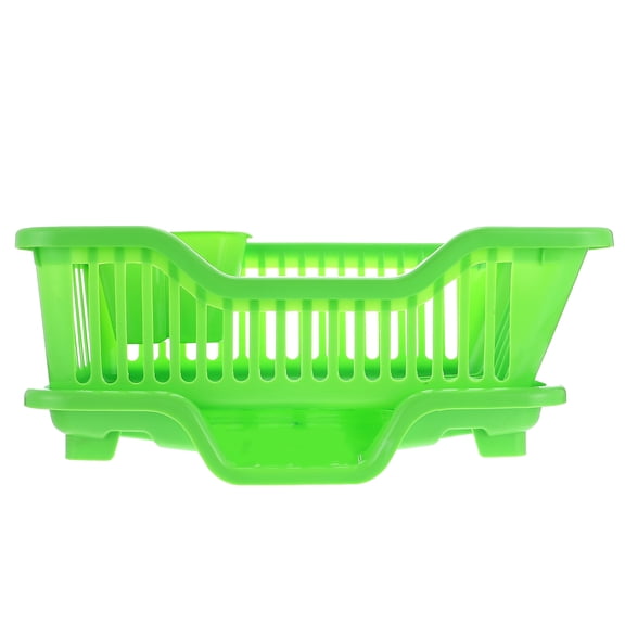 UPKOCH 1Set Draining Shelf Plastic Dishware Rack for Organized Storage
