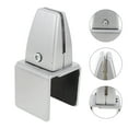 thumbnail image 1 of UPKOCH 1 Set Metal Glass Partition Clamp U Type Desk Partition Clips Silver Aluminum Alloy for Office Environment, 1 of 8