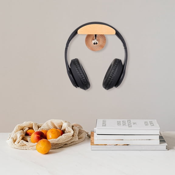 UPKOCH Khaki Alloy Headset Holder for Home Use Sturdy Practical Headphone Rack Easy Assembly 1 Set