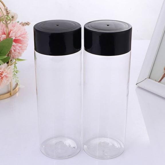 UPKOCH 10 Small Juice Bottles Reusable Lids Plastic Beverage Containers Milk Storage Soda Bottles Easy To Use Cap