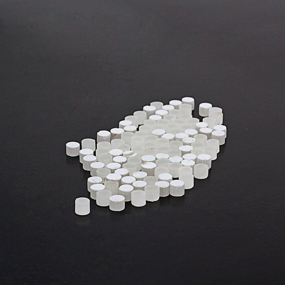 UPKOCH 100pcs Round Guitar Fret Inlays White Seashell Decorative for Mandolin Bass Ukulele