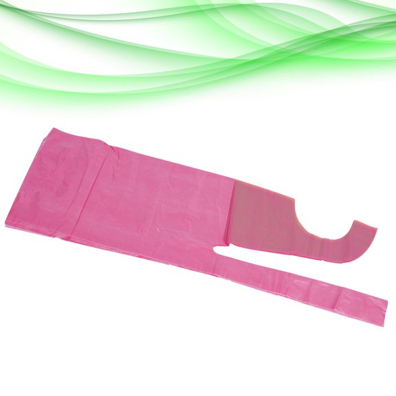 UPKOCH 100pcs Waterproof Apron Dishwashing Oil Proof PE for Adults Cooking Supplies