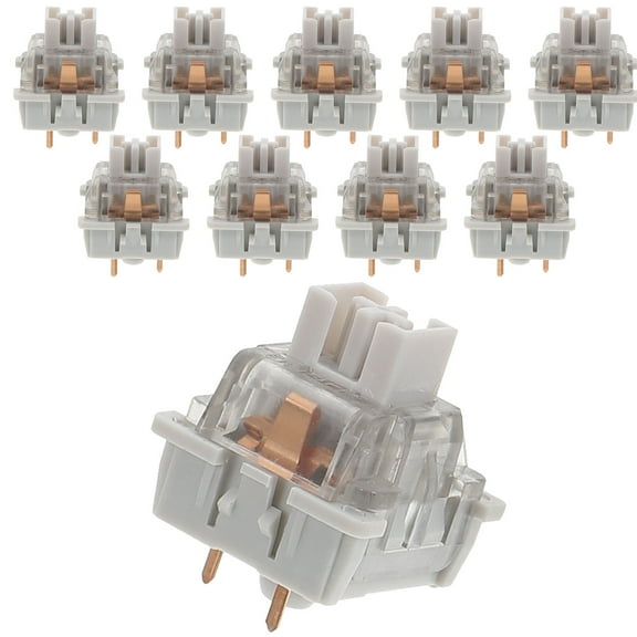 UPKOCH 10Pack Gaming Keyboard Mechanical Keyboard Set Grey for Keyboard Maintenance