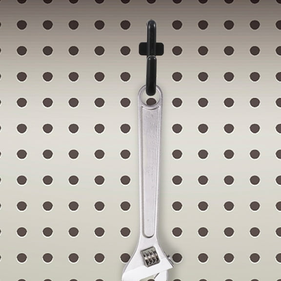 UPKOCH 10pcs J Hooks For Hanging Black Plastic Storage Hooks For Garage Storage