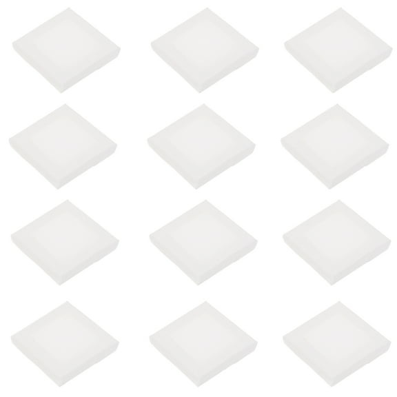 UPKOCH  12 Pcs Art Canvas Mini Frame DIY Blank Design Painting Child