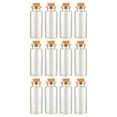 thumbnail image 1 of UPKOCH glass mini jars Glass Wish Container Transparent for Artists Home Decoration 12pcs, 1 of 8