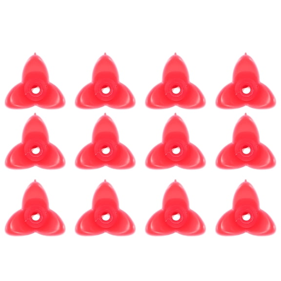 UPKOCH 12Set Replacement Flowers For Bird Feeder Plastic Red Natural Effect Outdoor