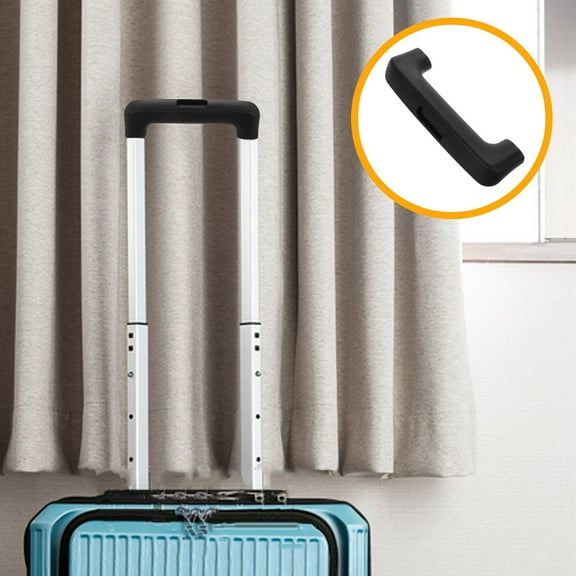 UPKOCH Retractable Suitcase Telescopic Handle Luggage Handle Black 1Set