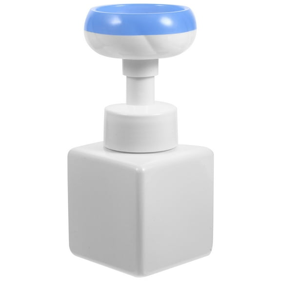 UPKOCH 1Pack Blue Foaming Soap Dispenser Cat Paw Shape 6.3x2.6x2.4in PETG Traveling