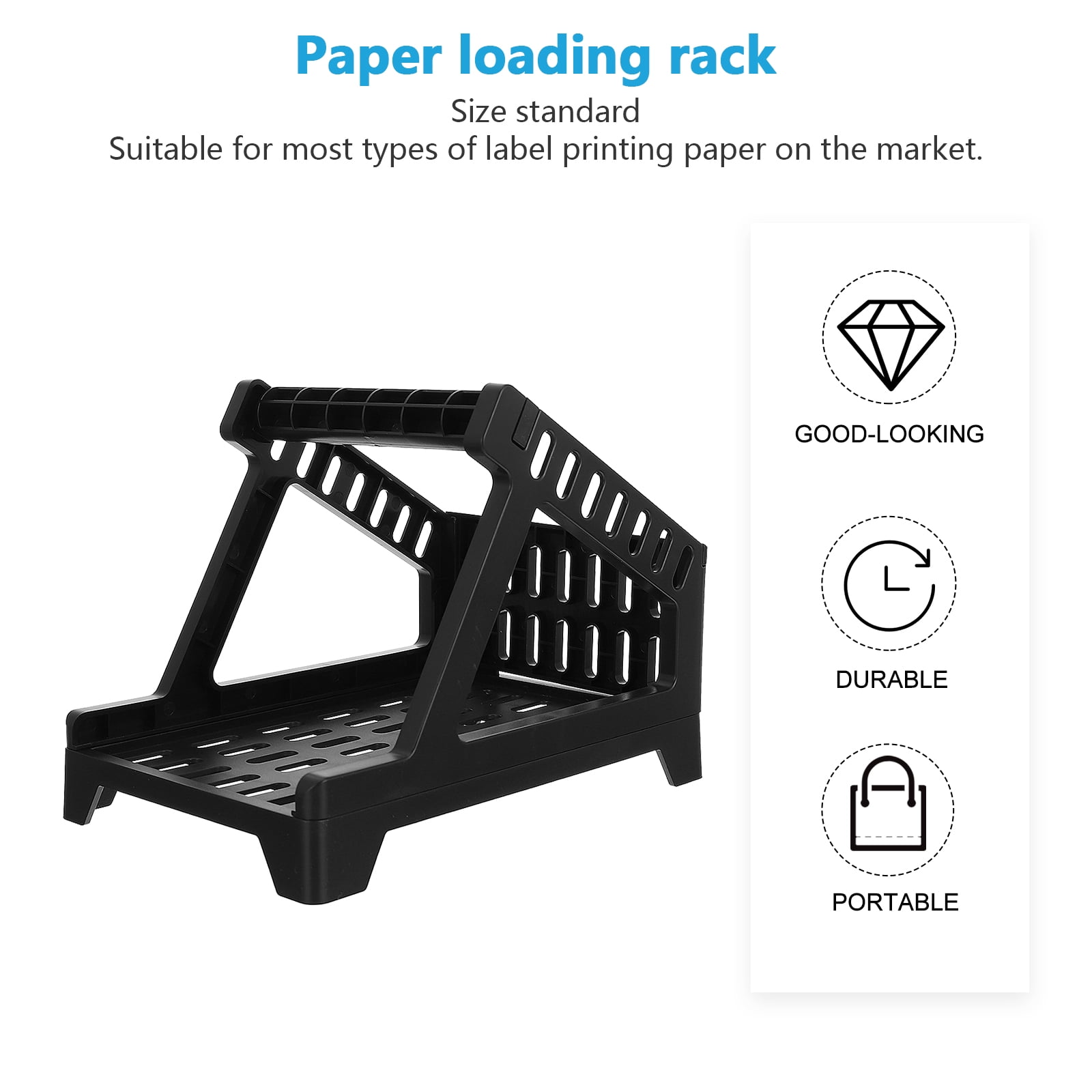 UPKOCH 1Pack Plastic Label Holder Stand for Thermal Printer Roll ...