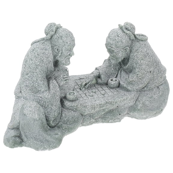 UPKOCH 1Pack Reptile Tank Ornament Reptile Box Horse Landscaping Ornament Assorted Color