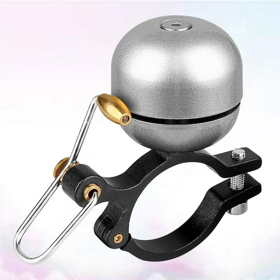 UPKOCH 1Pack Silver Mountain Bike Accessories Cycling Bell for Outdoor Riding