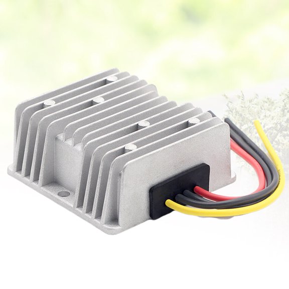 UPKOCH 1Pack TBS1224C240Z Silver Metal RV Converter for Outdoor Environments