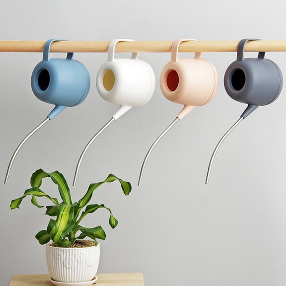 UPKOCH 1Pc Cute Watering Can White Plastic for Water Plants Pitcher by Gardeners