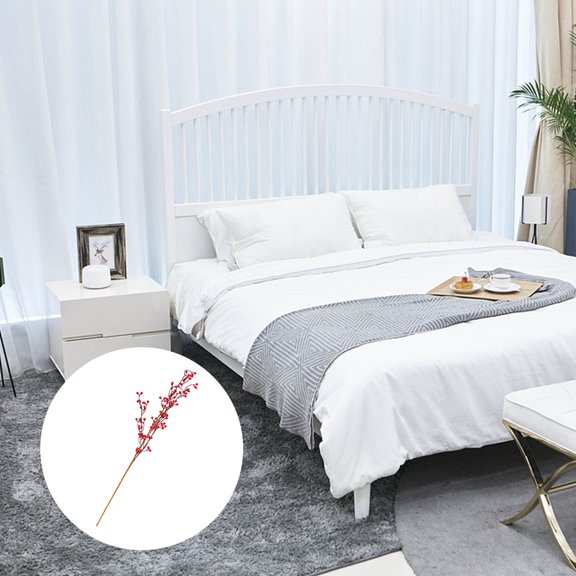 UPKOCH 1Pcs Artificial Red Berry Stems Berries for Crafting Red Plastic Home Decoration