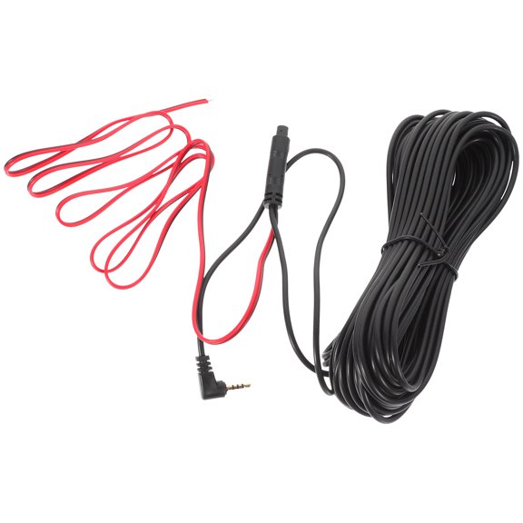 UPKOCH Car Driving Recorder Extension Cable Black 1Set 59In X 1In X 0.3In Plastic