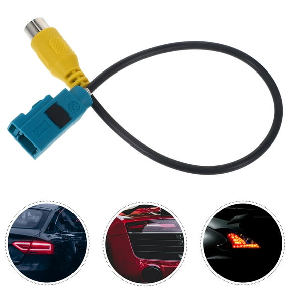 UPKOCH 1Pcs Black Pvc Backup Camera Wire Harness Main Wire Harness For Car Use Reverse Driving 9.24X0.47X0.47in