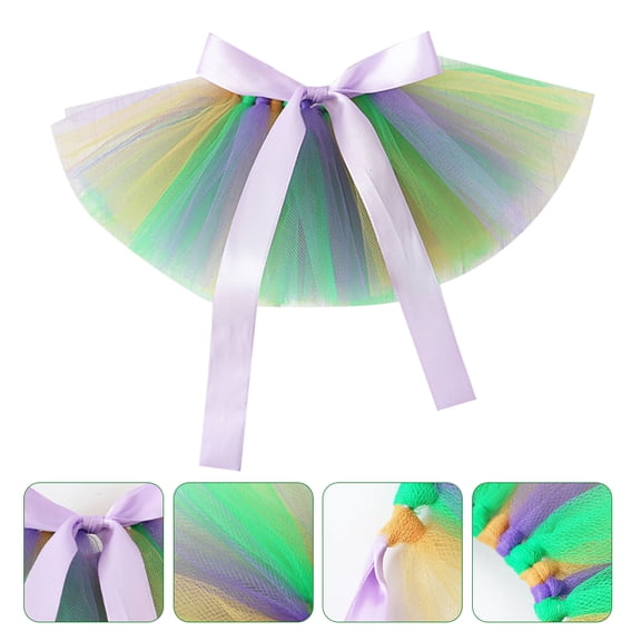 UPKOCH 1Pcs Dog Gauze Skirt Sweet Skirt for Pet Clothing Assorted