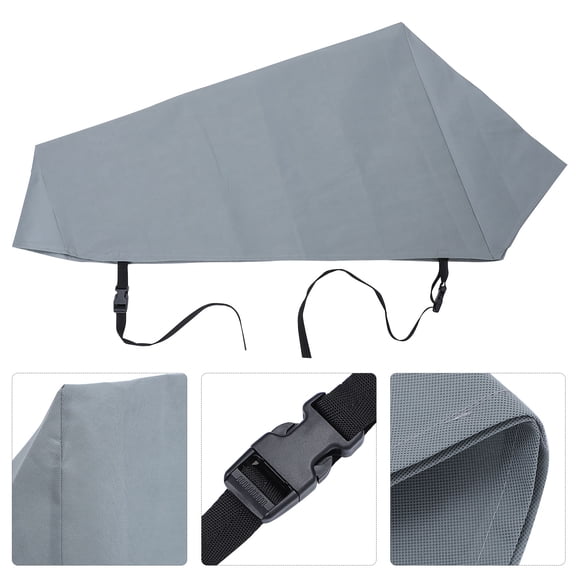 UPKOCH 1Pc Grey Waterproof Trailer Cover All Weather Dustproof Shield