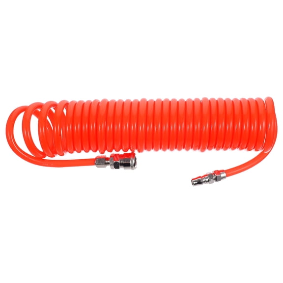 UPKOCH High Pressure PU Spring Hose for Air Compressor with Connector
