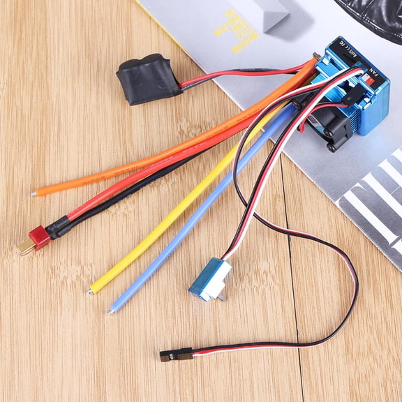 UPKOCH 1Set 120A Electric Controller Electronic Speed Controller 4.7x2.4x2.0in Over-Heat Protection