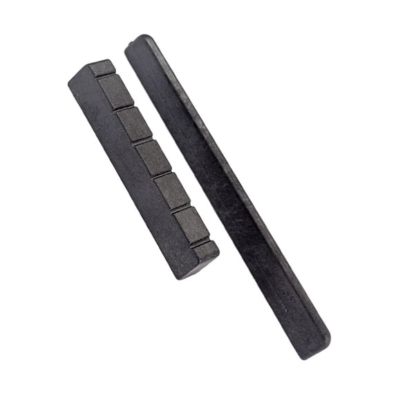 UPKOCH Black Guitar Saddle and Nut Accessory for Easy Replacement and Adjustment