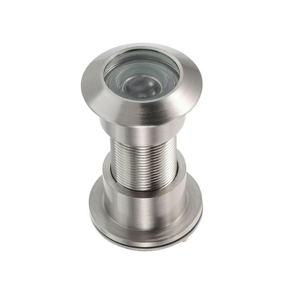 UPKOCH 1Set Easy Installation Round Peephole for House Door in Zinc Alloy Silver 6.50X2.80X2.80CM