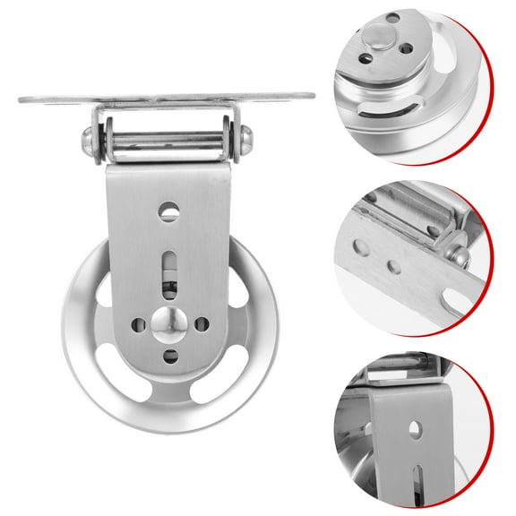 UPKOCH 1Set Fitness Equipment Bracket Pulley Steel Wire Rope for Home Gym