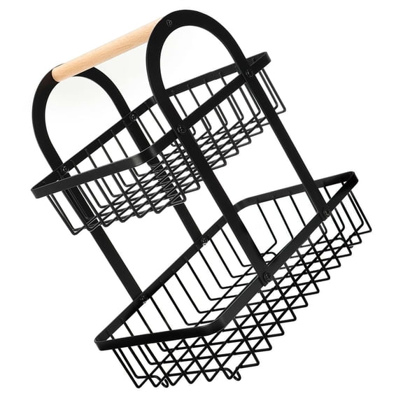 UPKOCH 1Set Kitchen Supplies Fruit Rack Stand Multi-function Storage for Home