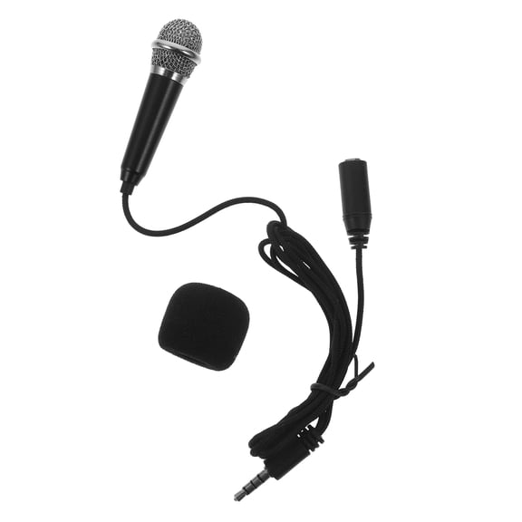 UPKOCH 1Set Mini Microphones for Home Entertainment Compatible with Laptop and Phone