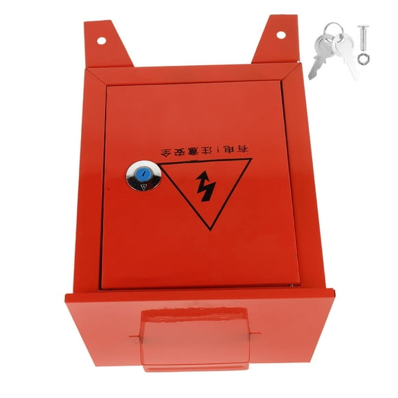 UPKOCH 1Set Rainproof Electric Box Metal Outdoor Electrical Power Distribution Box For Electricians